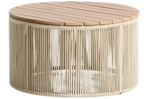 Kave Home Kr&eacute;mov&yacute; zahradn&iacute; stolek Dandara 70 cm