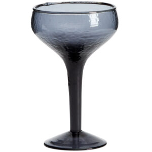 Kave Home Modr&aacute; sklenice na v&iacute;no Sileia