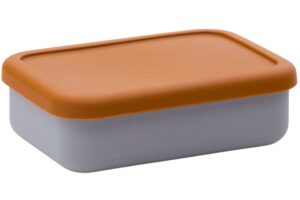 Kave Home Oranžovo-&scaron;ed&yacute; svačinov&yacute; box Lili