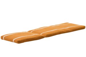 Kave Home Oranžov&yacute; pol&scaron;t&aacute;ř na leh&aacute;tko Daila 50 x 175 cm