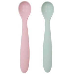 Kave Home Růžovo-zelen&yacute; set dvou lžic Lili