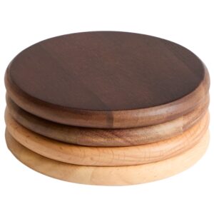 Kave Home Set dřevěn&yacute;ch podt&aacute;cků Nover