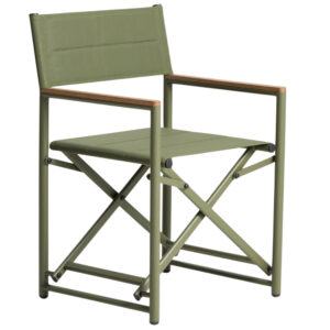 Kave Home Zelen&aacute; skl&aacute;dac&iacute; zahradn&iacute; židle Tisno