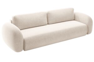 Maison Heritage Světle b&eacute;žov&aacute; rozkl&aacute;dac&iacute; pohovka Kora 262 cm