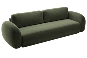 Maison Heritage Zelen&aacute; rozkl&aacute;dac&iacute; pohovka Kora 262 cm