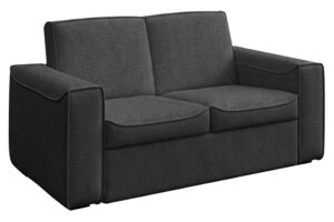 Mesonica Tmavě &scaron;ed&aacute; rozkl&aacute;dac&iacute; pohovka Muno 152 cm