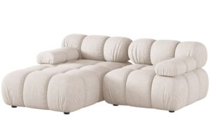 Micadoni B&eacute;žov&aacute; rohov&aacute; pohovka Bellis II. 188 cm