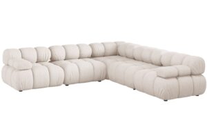 Micadoni B&eacute;žov&aacute; rohov&aacute; pohovka Bellis II. 282 cm