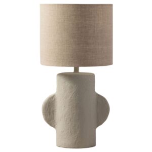 Micadoni B&eacute;žov&aacute; stoln&iacute; lampa Calantha 43 cm