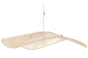 Micadoni B&iacute;l&eacute; z&aacute;věsn&eacute; světlo Palmier 100 cm