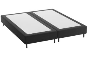 Micadoni Čern&aacute; dvoulůžkov&aacute; postel Whale 160 x 200 cm