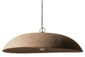 Micadoni Hněd&eacute; z&aacute;věsn&eacute; světlo Calantha 55 cm