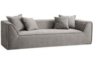 Micadoni &Scaron;ed&aacute; čtyřm&iacute;stn&aacute; pohovka Milton 260 cm