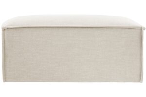 Micadoni Světle b&eacute;žov&aacute; podnožka Milton 60 x 60 cm