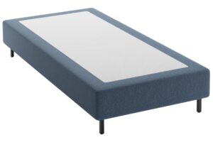 Micadoni Tmavě modr&aacute; jednolůžkov&aacute; postel Whale 90 x 200 cm