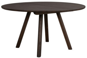 Rowico Hněd&yacute; dubov&yacute; j&iacute;deln&iacute; stůl CLAPPERTON ⌀ 140 cm