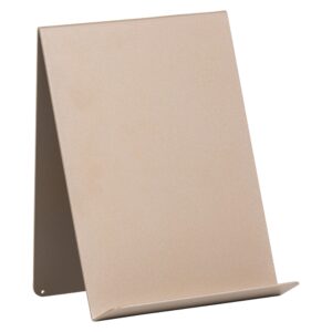 WOOOD B&eacute;žov&yacute; kovov&yacute; stojan na knihy Brook 24 x 19 cm