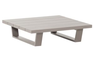 WOOOD B&eacute;žov&yacute; kovov&yacute; zahradn&iacute; stolek Bear 87 x 87 cm