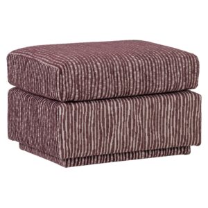 WOOOD Červen&aacute; podnožka Lou 60 x 50 cm