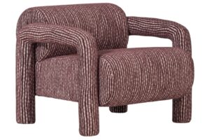 WOOOD Červen&eacute; křeslo Lenny