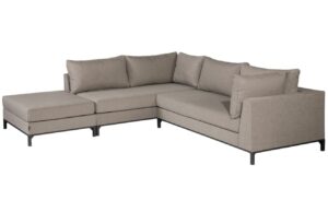 WOOOD Hněd&aacute; rohov&aacute; zahradn&iacute; pohovka Sicilia 262 cm