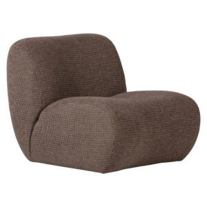 WOOOD Hněd&eacute; křeslo Nomu