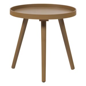 WOOOD Hněd&yacute; odkl&aacute;dac&iacute; stolek Sasha &Oslash; 41 cm