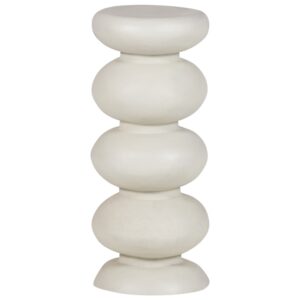 WOOOD Kr&eacute;mov&yacute; kovov&yacute; odkl&aacute;dac&iacute; stolek Brilo ⌀ 29 cm