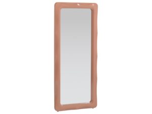 WOOOD Růžov&eacute; z&aacute;věsn&eacute; zrcadlo Norea 180 x 80 cm