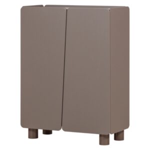 WOOOD Světle hněd&aacute; dřevěn&aacute; komoda Root 100 x 45 cm