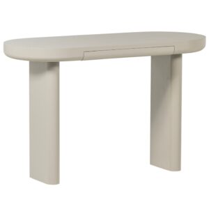 WOOOD Světle &scaron;ed&yacute; lakovan&yacute; toaletn&iacute; stolek Mael 120 x 50 cm