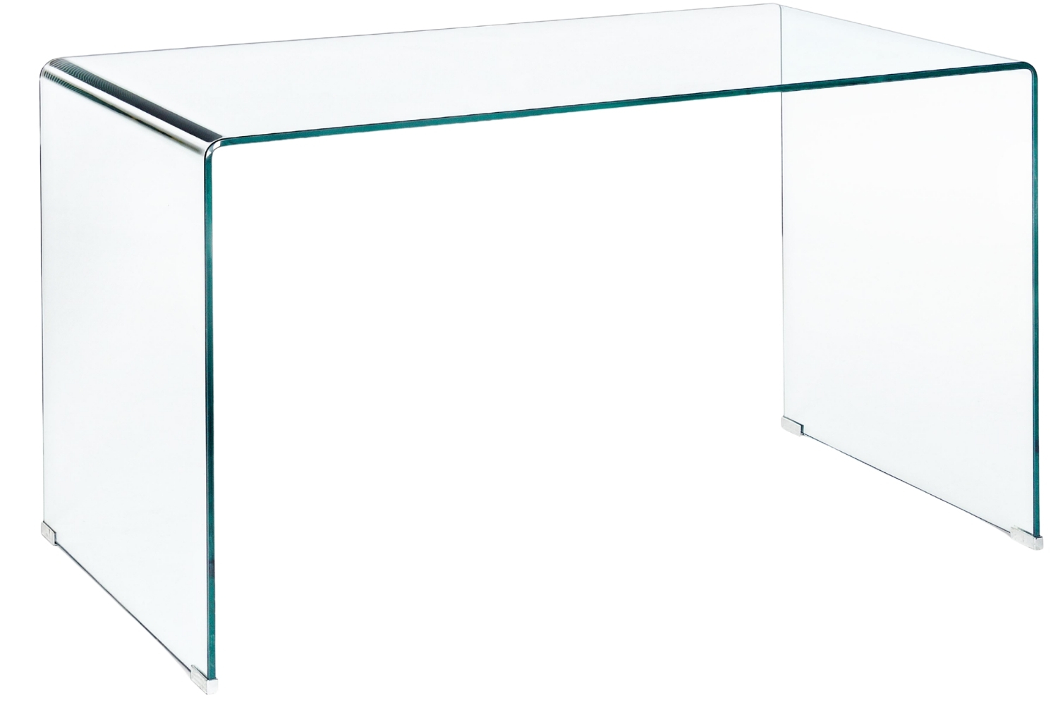 Bizzotto Skleněný pracovní stůl Iride 126 x 70 cm