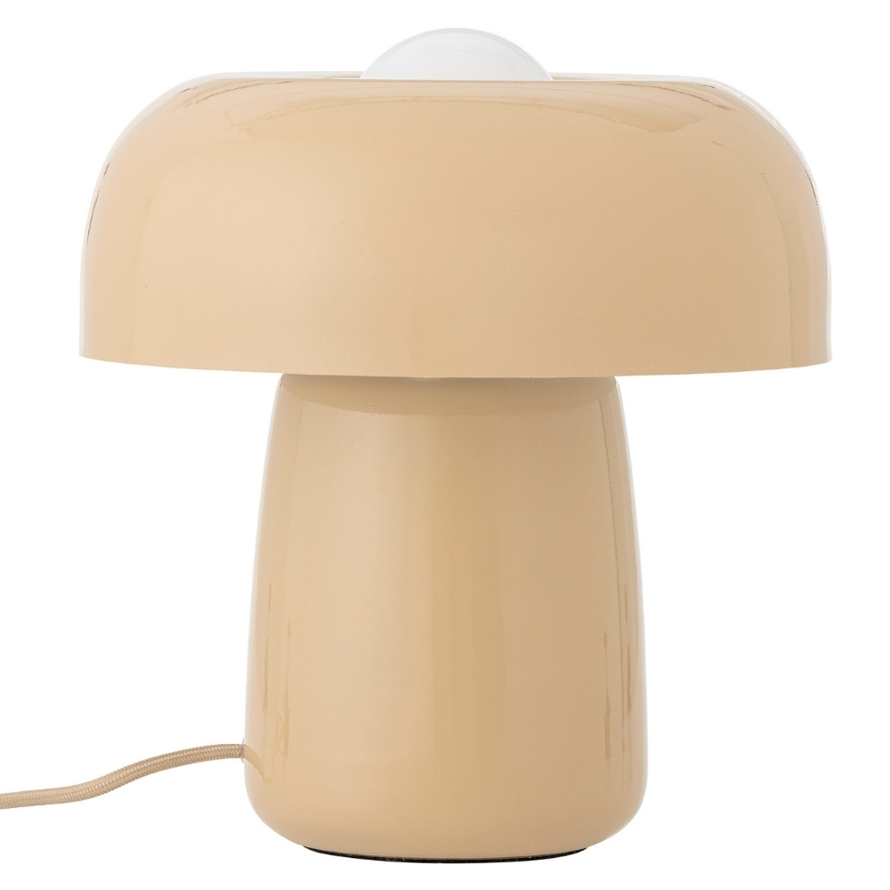 Bloomingville Béžová kovová stolní lampa Ylva 28 cm