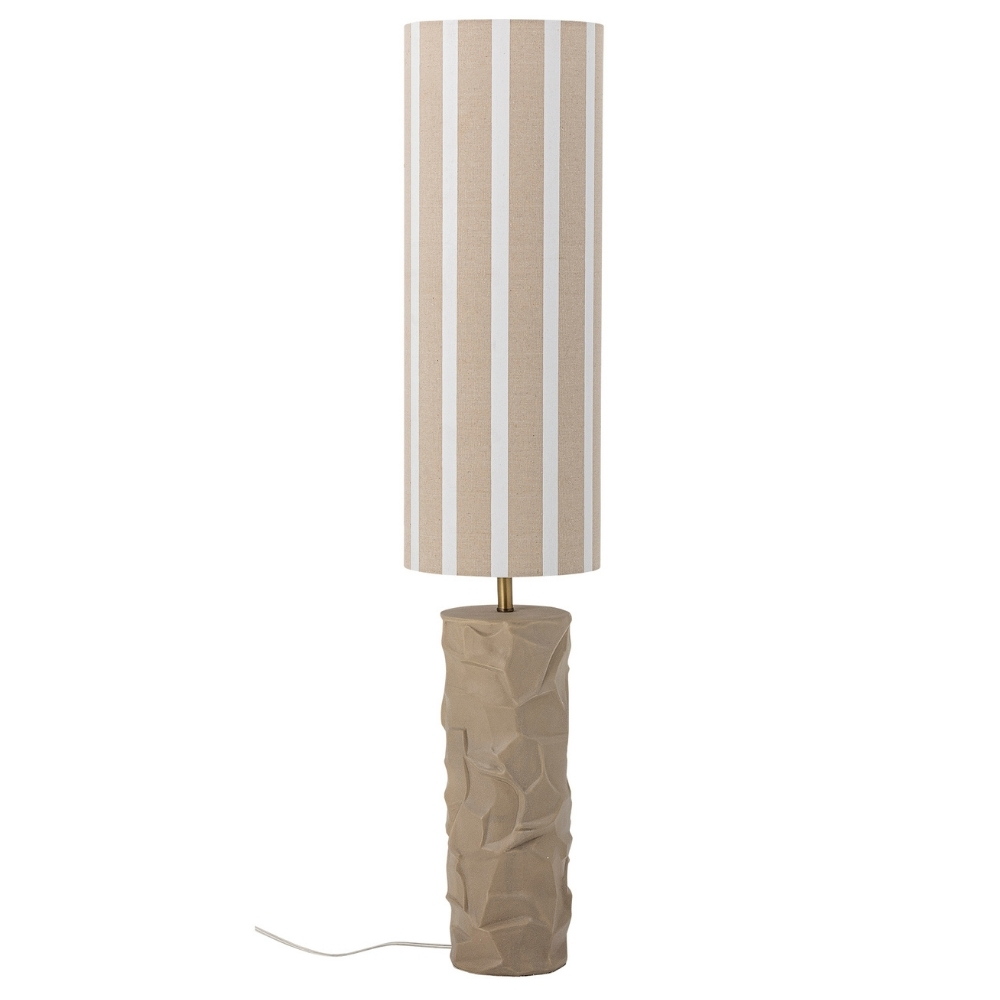 Bloomingville Béžová stojací lampa Jani 114 cm