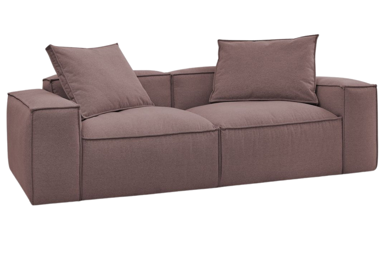 Bobochic Paris Růžová trojmístná pohovka Boheme 260 cm