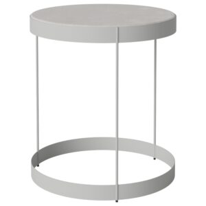 Bolia Šedý betonový konferenční stolek Drum 40 cm