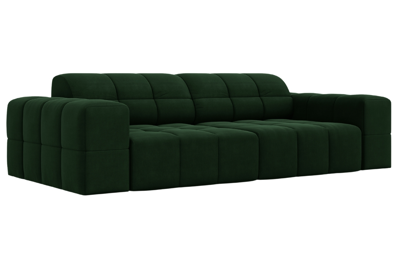 Cosmopolitan Design Sametová pohovka Chicago 244 cm