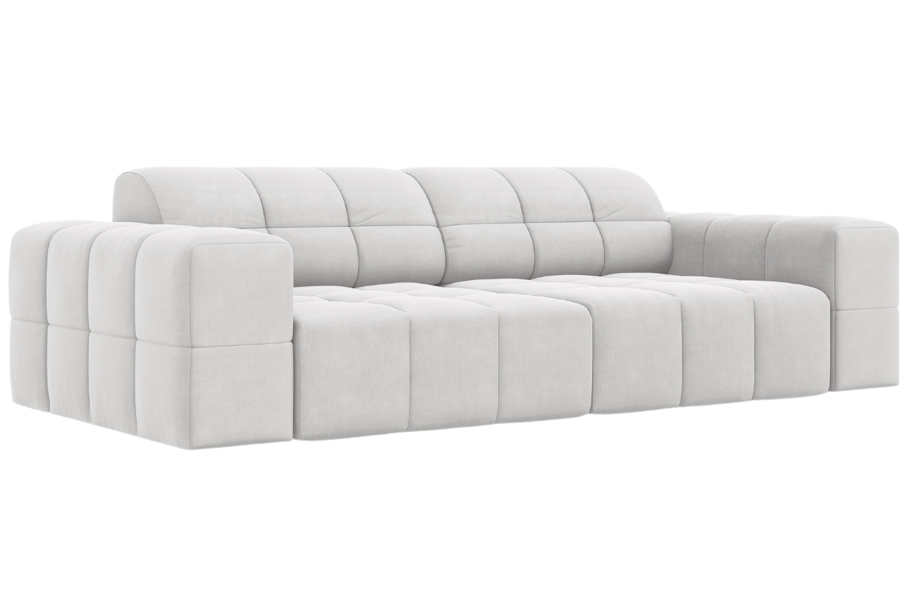 Cosmopolitan Design Sametová pohovka Chicago 244 cm