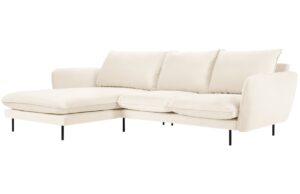 Cosmopolitan Design Sametová rohová pohovka Vienna 255 cm