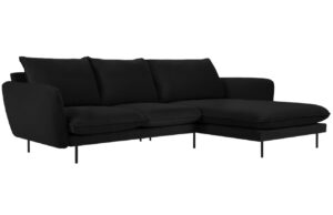 Cosmopolitan Design Sametová rohová pohovka Vienna 255 cm