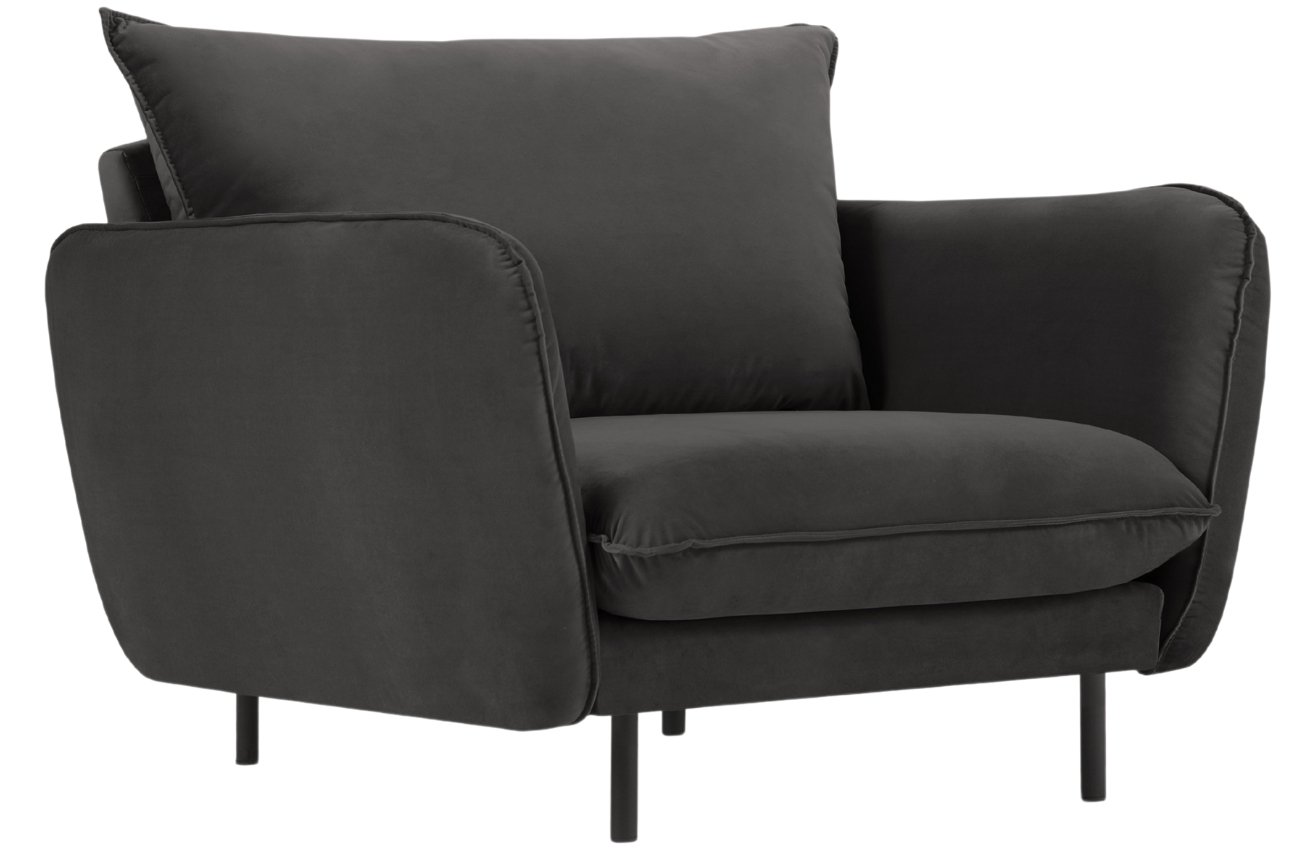 Cosmopolitan Design Sametové křeslo Vienna