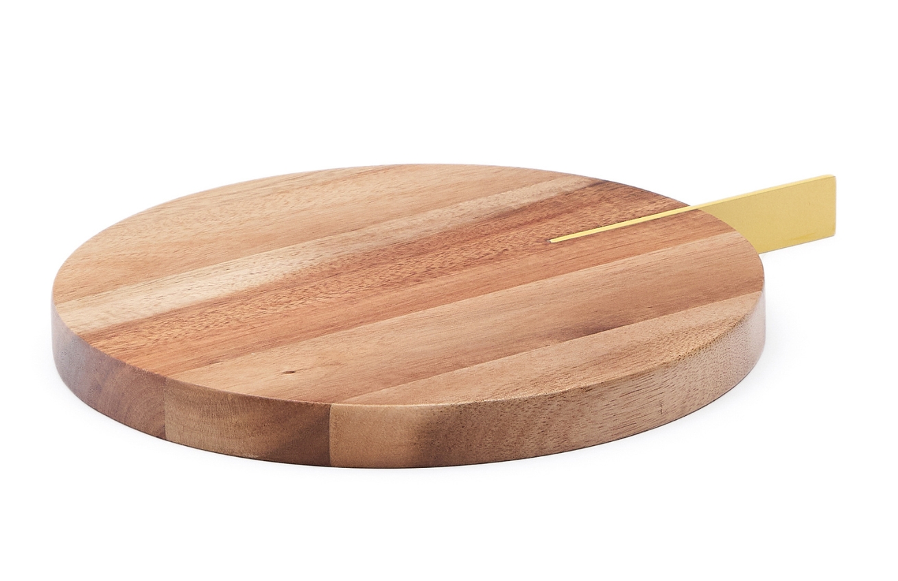 Dřevěné servírovací prkénko Kave Home Zairin 20 cm