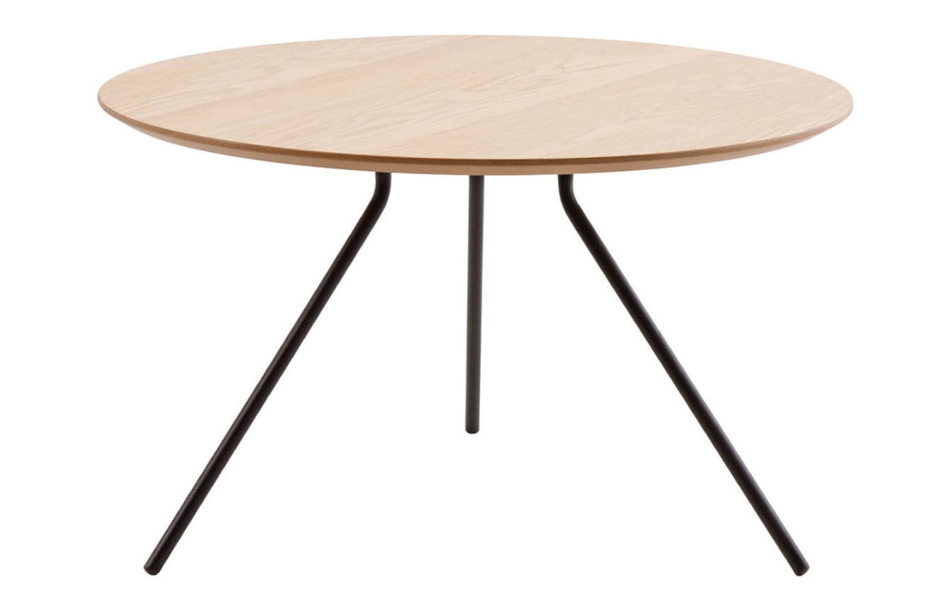 Dubový konferenční stolek Somcasa David 75 cm