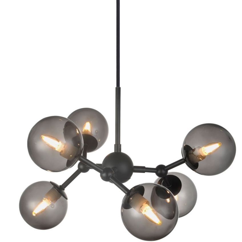 Halo Design Skleněné závěsné světlo Atom 45 cm