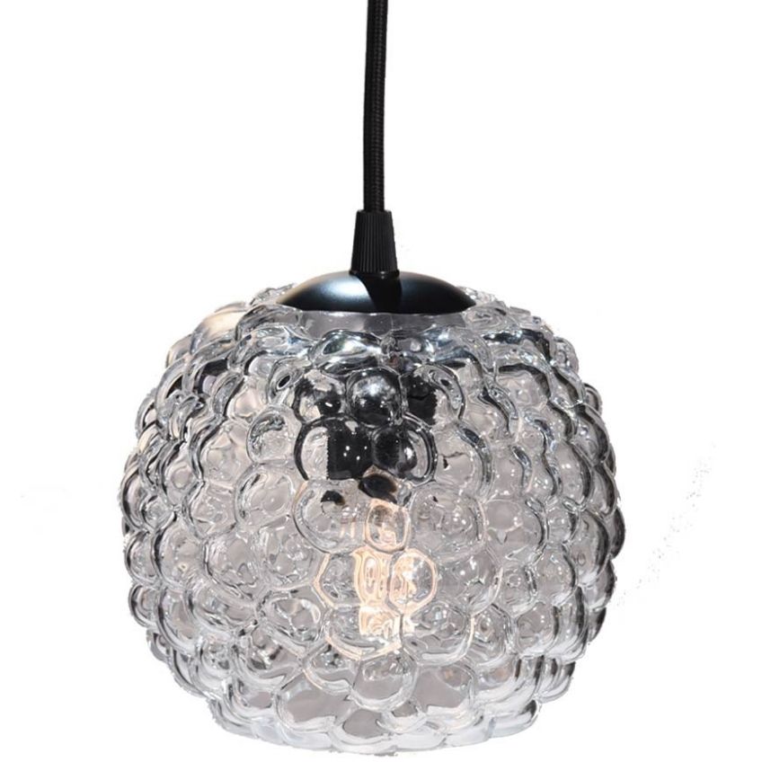 Halo Design Skleněné závěsné světlo Grape 15 cm