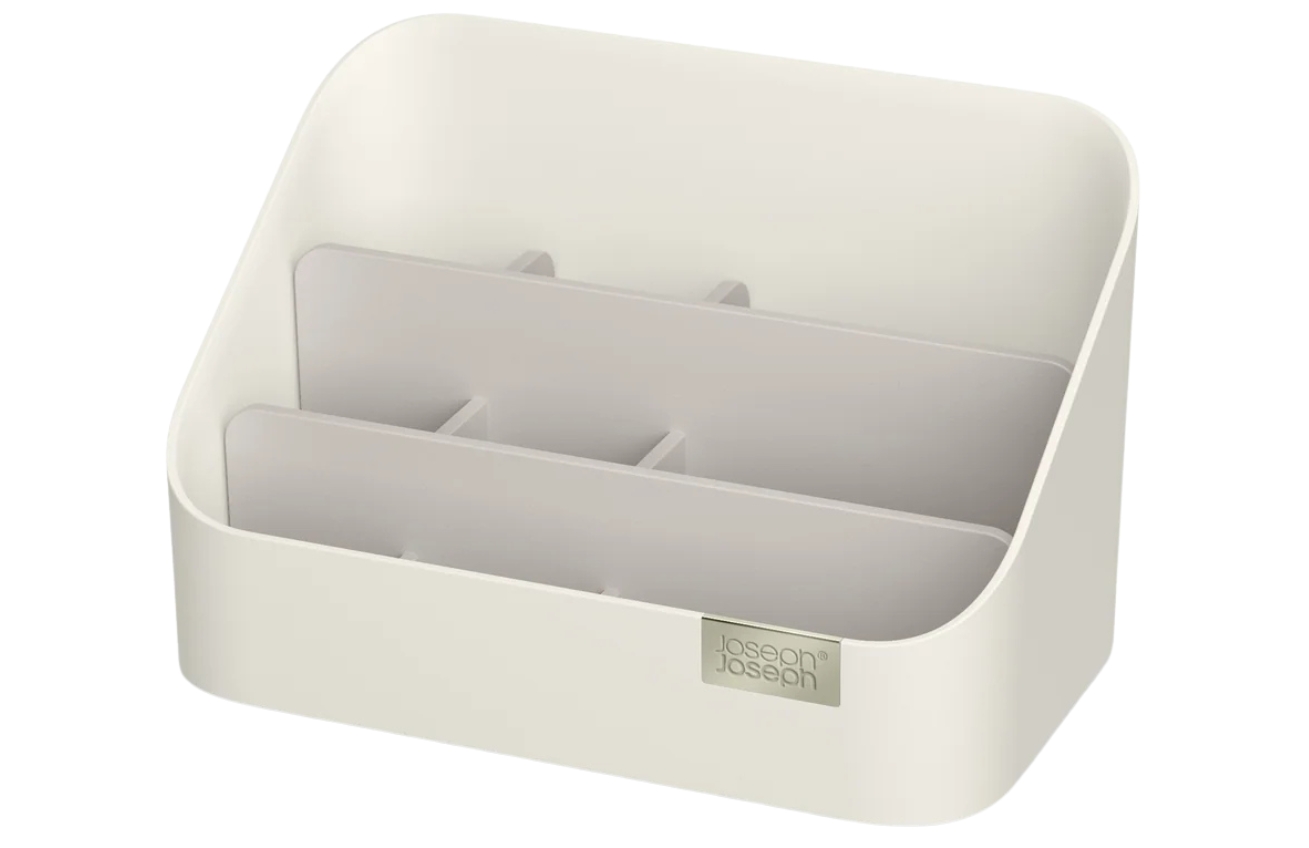 Joseph Joseph Krémově bílý plastový kosmetický organizér Viva 18 cm