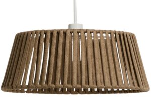 Kave Home Béžové závěsné stínidlo Aldet  Ø 46 cm