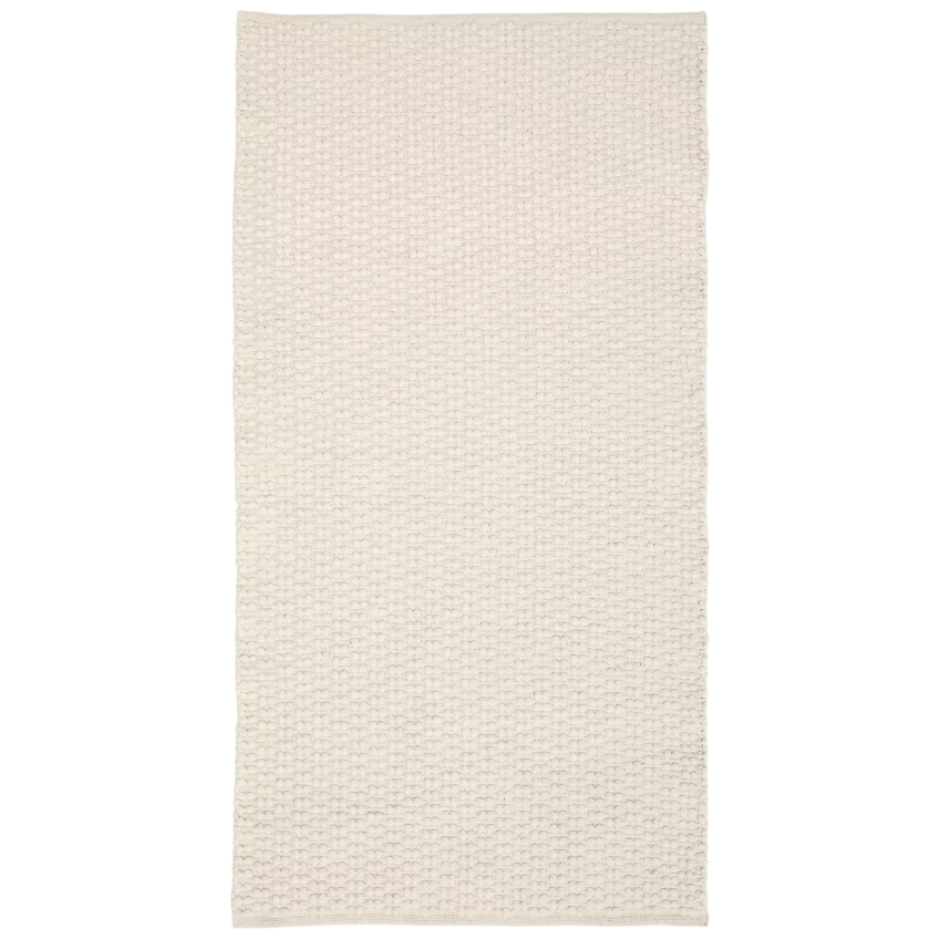Kave Home Bílý běhoun Mascarell 70 x 140 cm