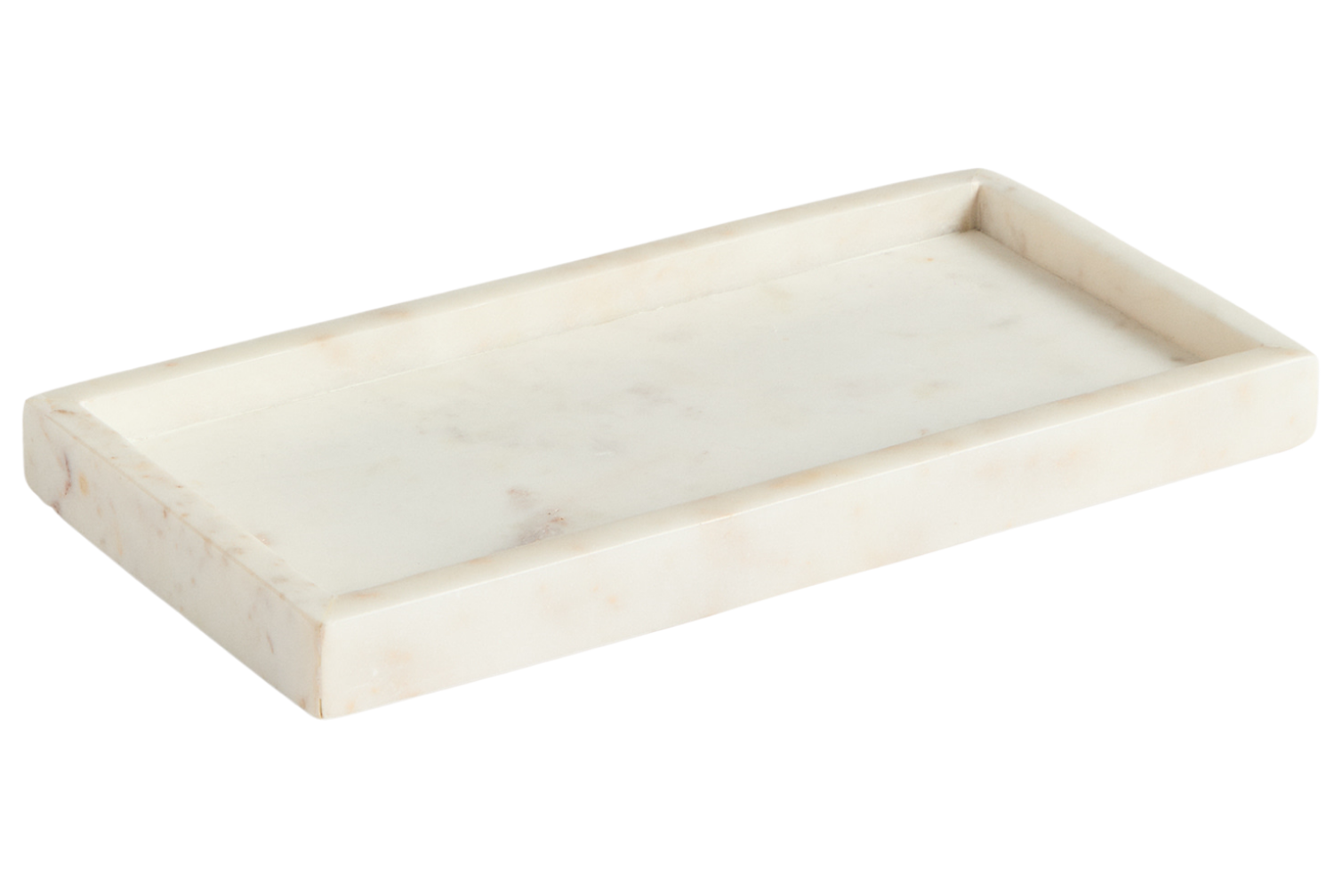 Kave Home Bílý mramorový tác Serela 35 x 18 cm