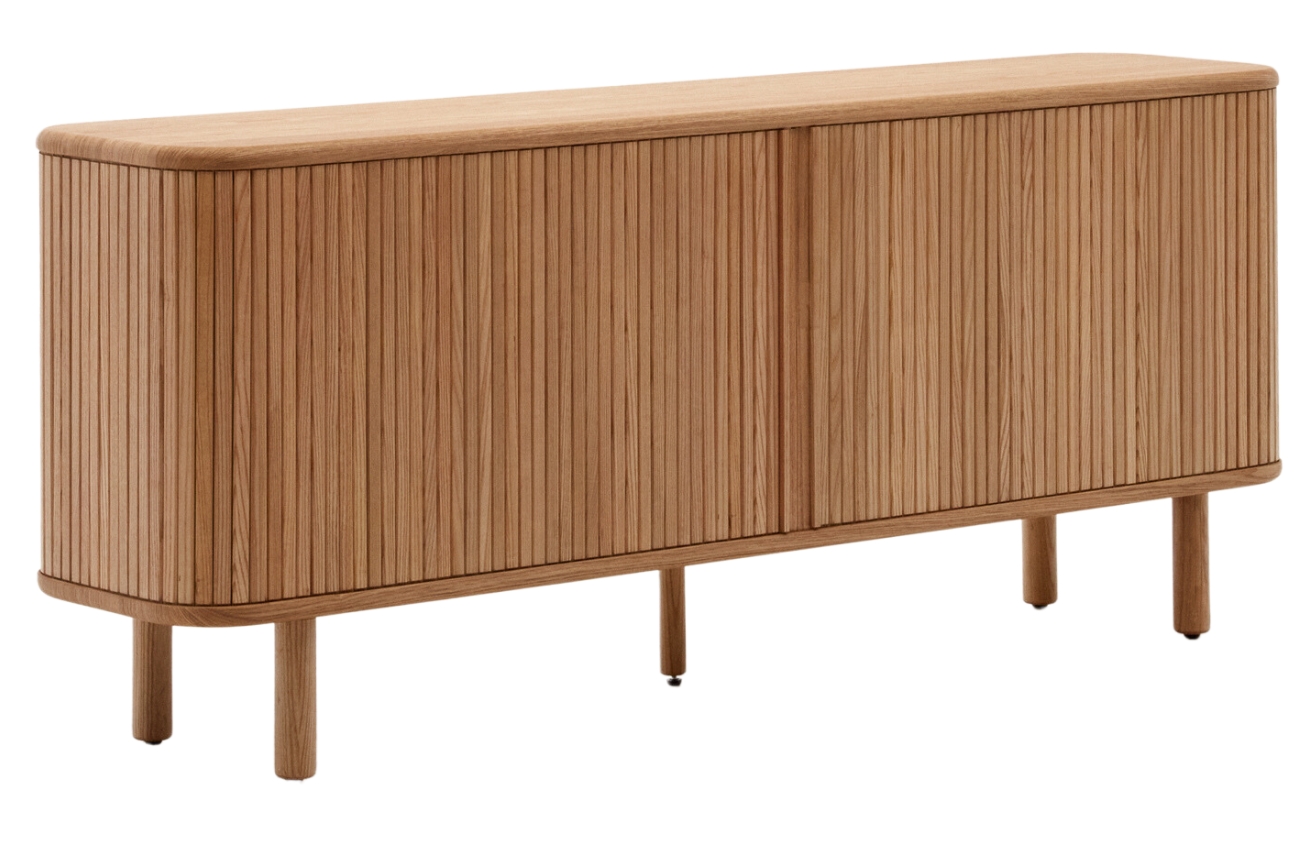 Kave Home Dřevěná komoda Mailen 180 x 40 cm